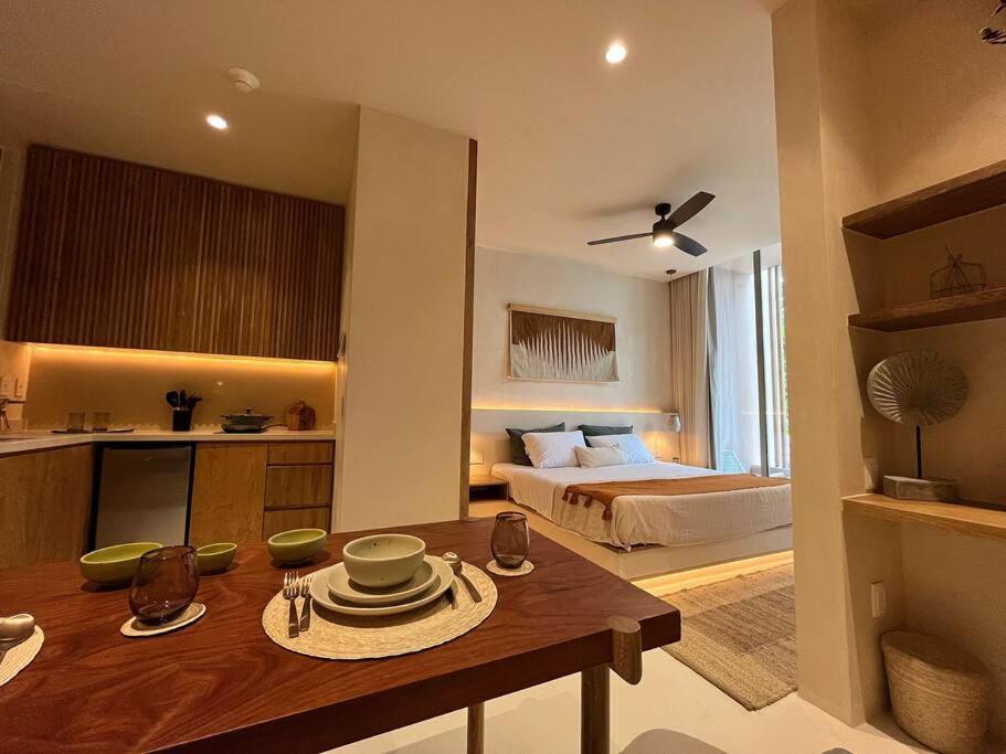 Apartamento New And Cozy Loft With Pool In Aldea Zama
